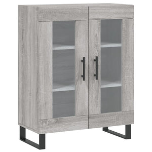 Ντουλάπι Γκρι Sonoma 69,5 x 34 x 180 εκ. Επεξεργασμένο Ξύλο - Pakobazaar