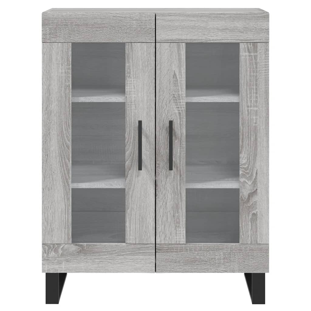 Ντουλάπι Γκρι Sonoma 69,5 x 34 x 180 εκ. Επεξεργασμένο Ξύλο - Pakobazaar