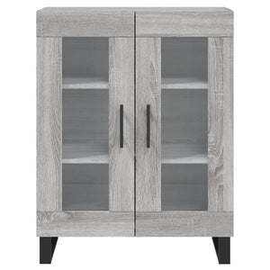 Ντουλάπι Γκρι Sonoma 69,5 x 34 x 180 εκ. Επεξεργασμένο Ξύλο - Pakobazaar