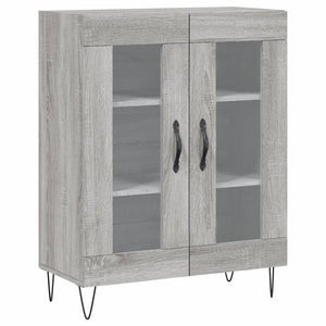 Ντουλάπι Γκρι Sonoma 69,5 x 34 x 180 εκ. Επεξεργασμένο Ξύλο