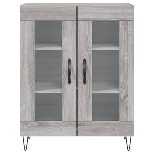 Ντουλάπι Γκρι Sonoma 69,5 x 34 x 180 εκ. Επεξεργασμένο Ξύλο