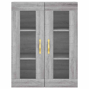 Ντουλάπι Γκρι Sonoma 69,5 x 34 x 180 εκ. Επεξεργασμένο Ξύλο