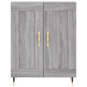 Ντουλάπι Γκρι Sonoma 69,5 x 34 x 180 εκ. Επεξεργασμένο Ξύλο