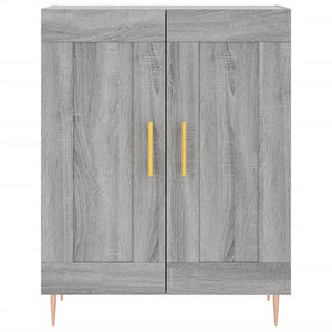 Ντουλάπι Γκρι Sonoma 69,5 x 34 x 180 εκ. Επεξεργασμένο Ξύλο
