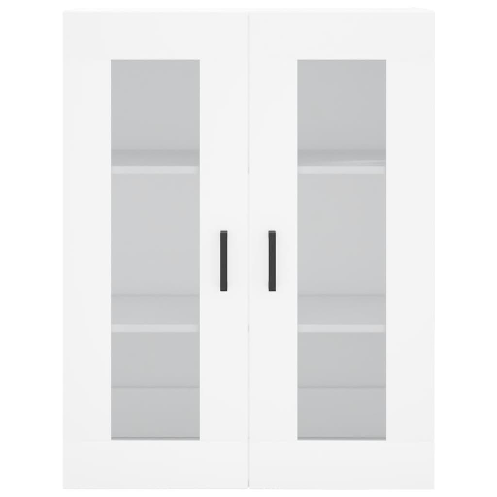 Ντουλάπι Λευκό 69,5x34x180 εκ. από Επεξεργασμένο Ξύλο