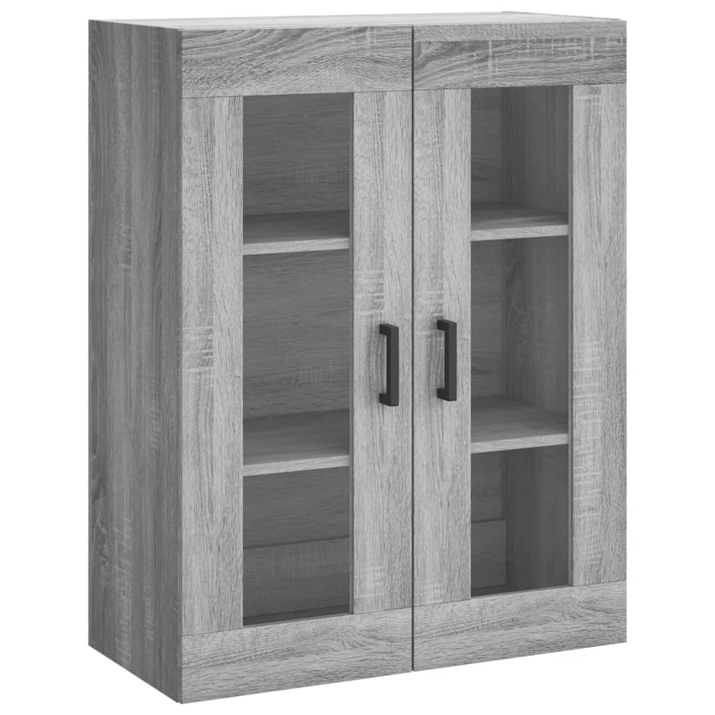 Ντουλάπι Γκρι Sonoma 69,5 x 34 x 180 εκ. Επεξεργασμένο Ξύλο