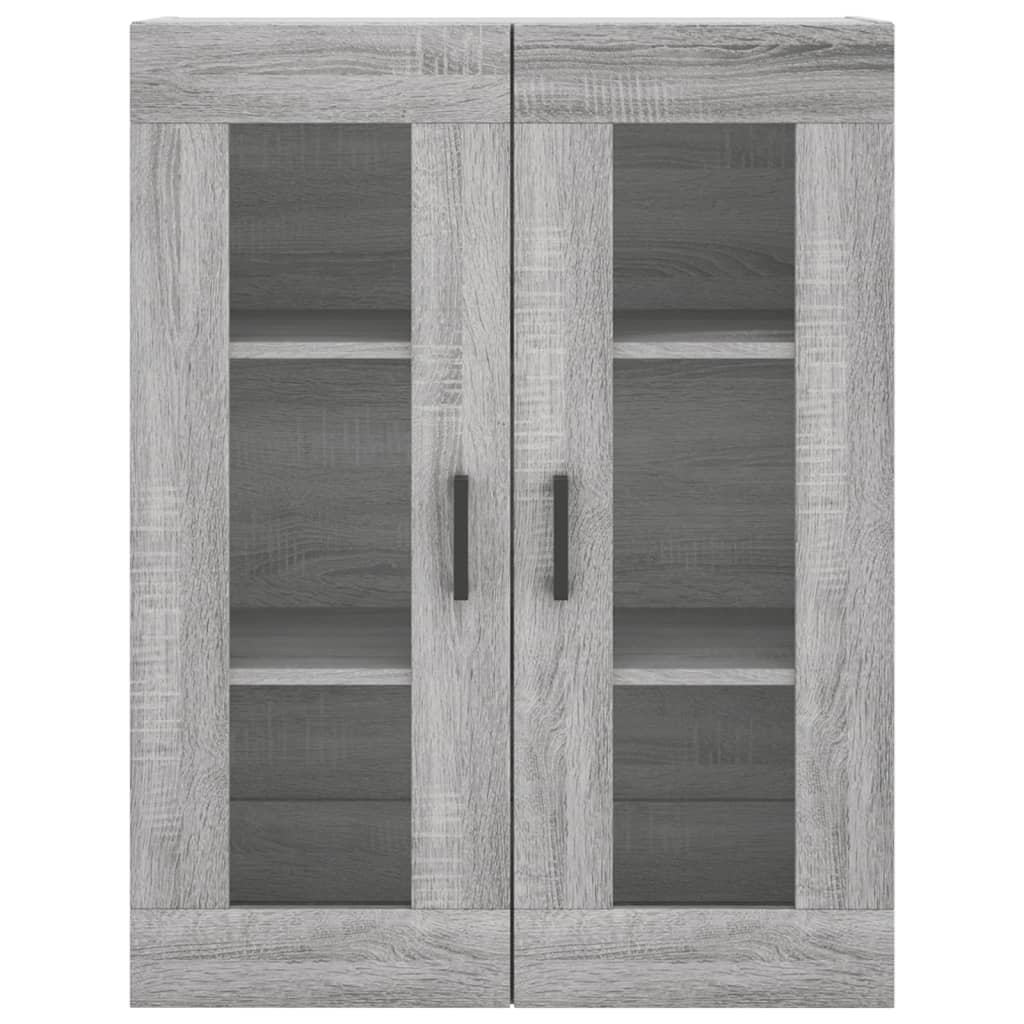 Ντουλάπι Γκρι Sonoma 69,5 x 34 x 180 εκ. Επεξεργασμένο Ξύλο
