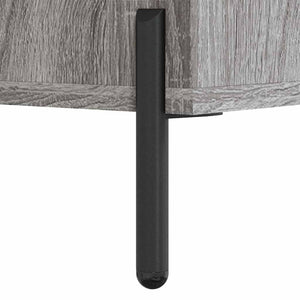 Ντουλάπι Γκρι Sonoma 69,5 x 34 x 180 εκ. Επεξεργασμένο Ξύλο