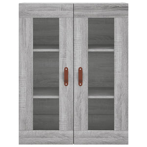 Ντουλάπι Γκρι Sonoma 69,5 x 34 x 180 εκ. Επεξεργασμένο Ξύλο