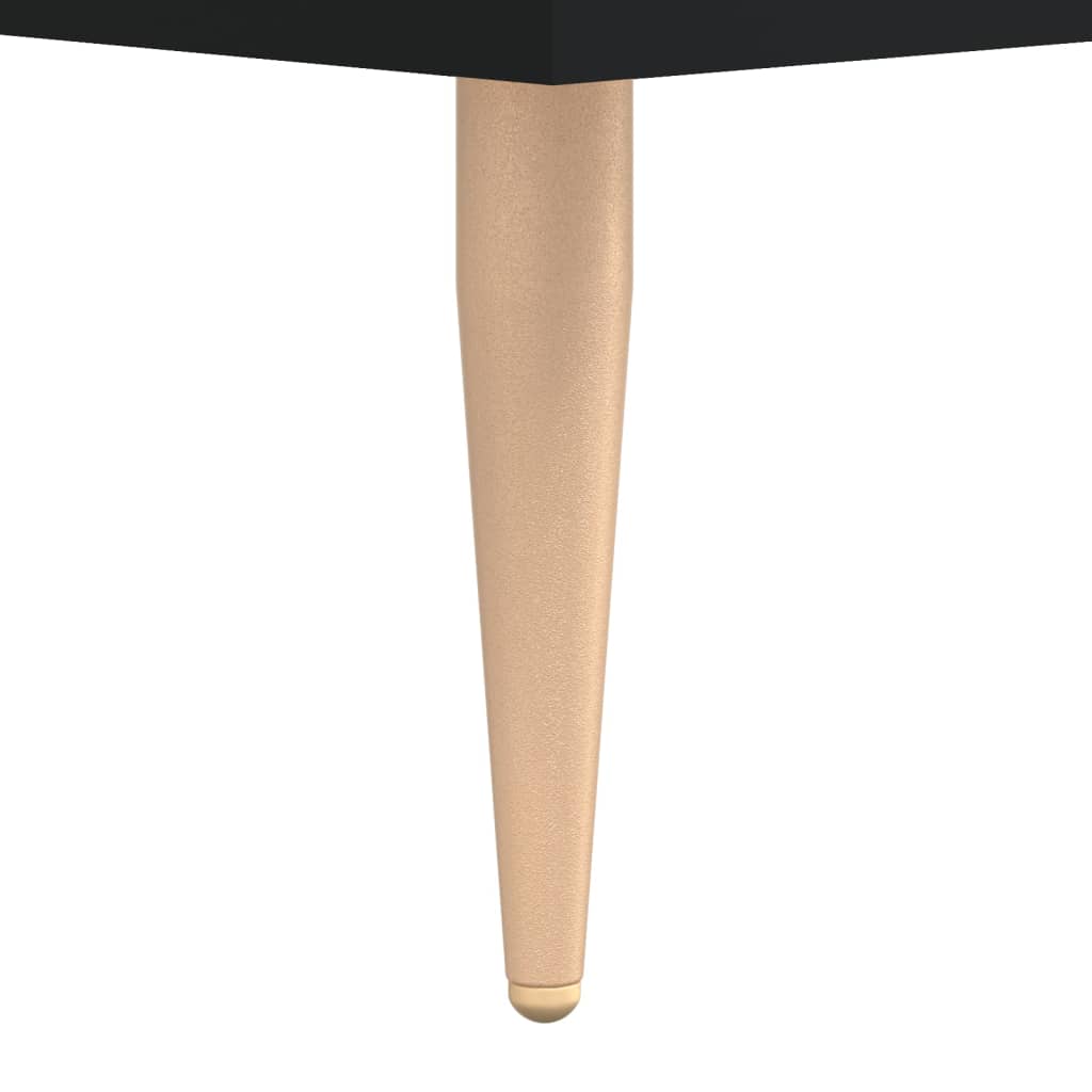 Ντουλάπι Μαύρο 69,5x34x180 εκ. από Επεξεργασμένο Ξύλο