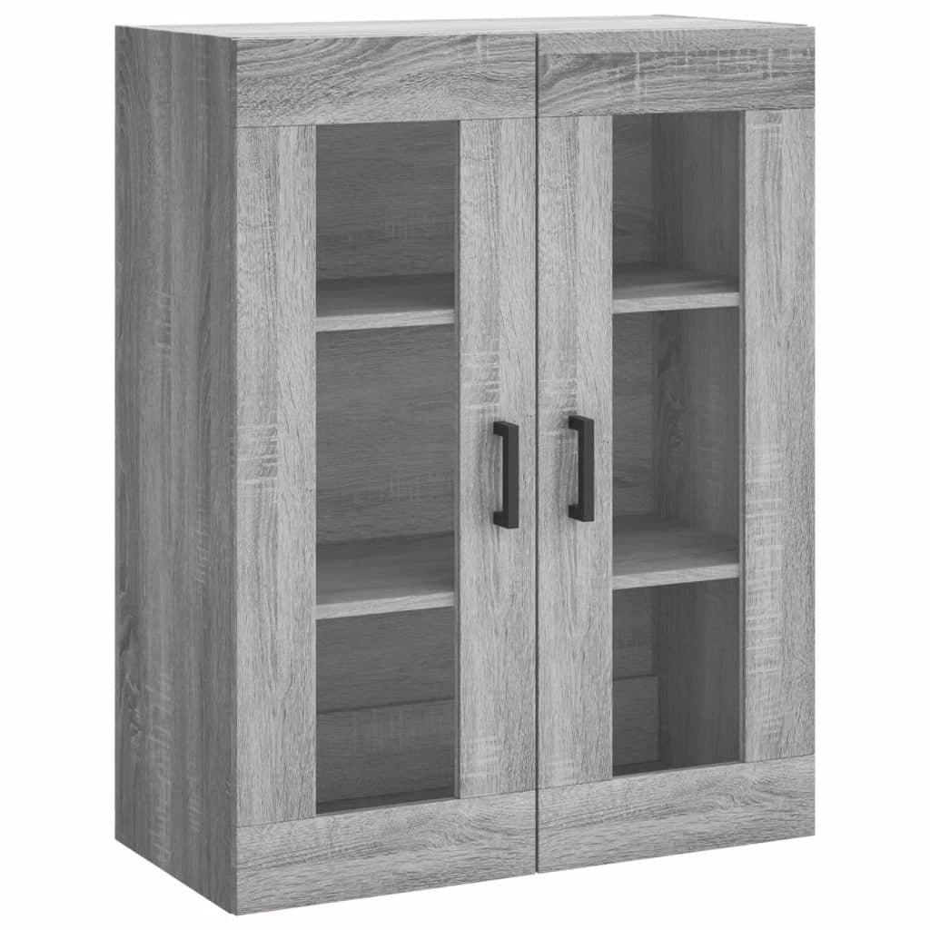 Ντουλάπι Γκρι Sonoma 69,5 x 34 x 180 εκ. Επεξεργασμένο Ξύλο