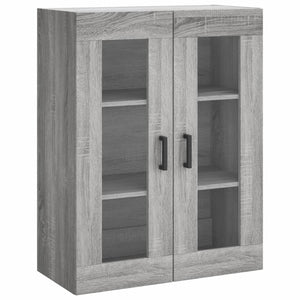 Ντουλάπι Γκρι Sonoma 69,5 x 34 x 180 εκ. Επεξεργασμένο Ξύλο