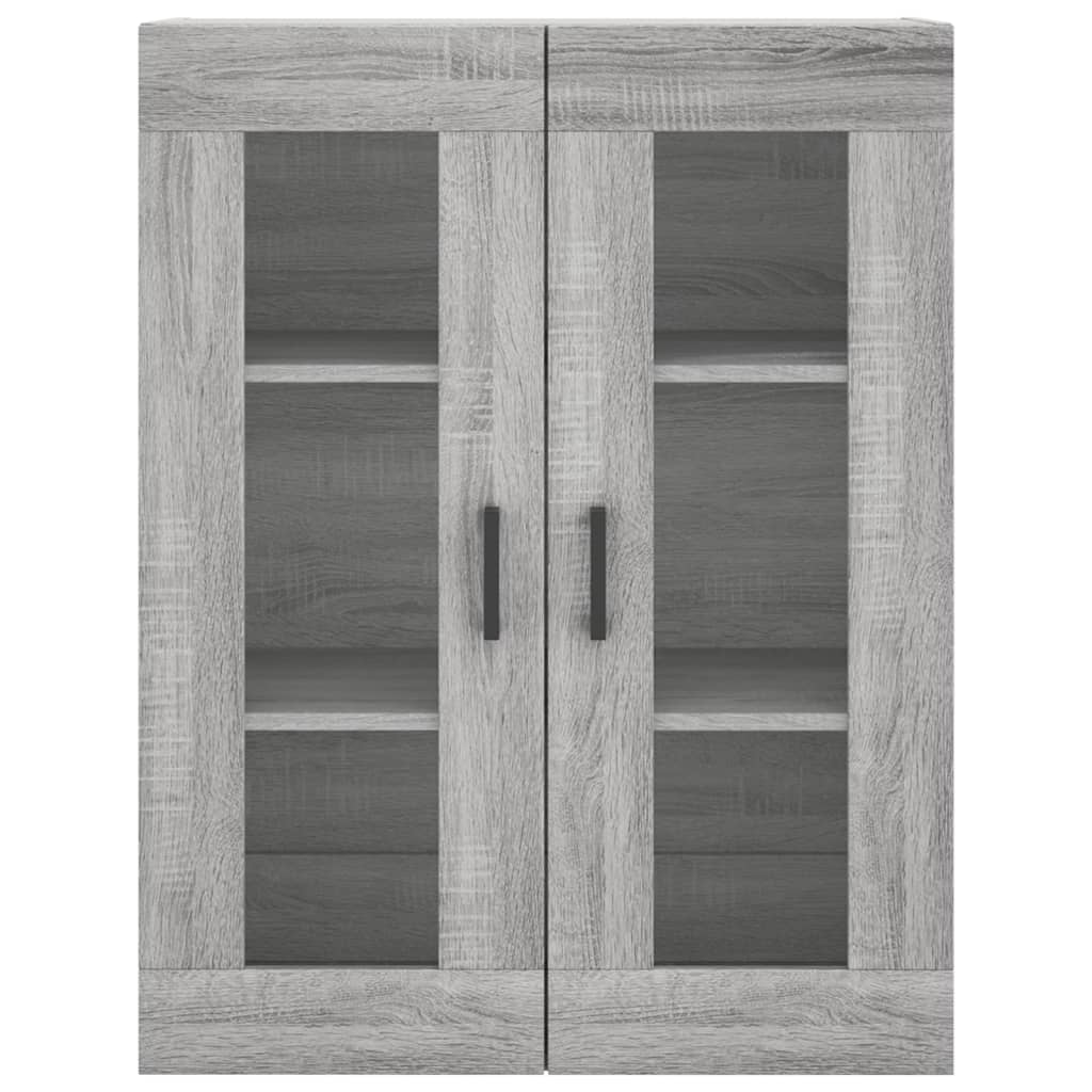 Ντουλάπι Γκρι Sonoma 69,5 x 34 x 180 εκ. Επεξεργασμένο Ξύλο