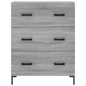 Ντουλάπι Γκρι Sonoma 69,5 x 34 x 180 εκ. Επεξεργασμένο Ξύλο