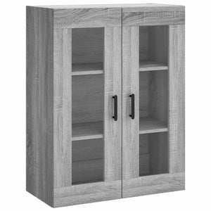 Ντουλάπι Γκρι Sonoma 69,5 x 34 x 180 εκ. Επεξεργασμένο Ξύλο