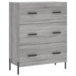 Ντουλάπι Γκρι Sonoma 69,5 x 34 x 180 εκ. Επεξεργασμένο Ξύλο