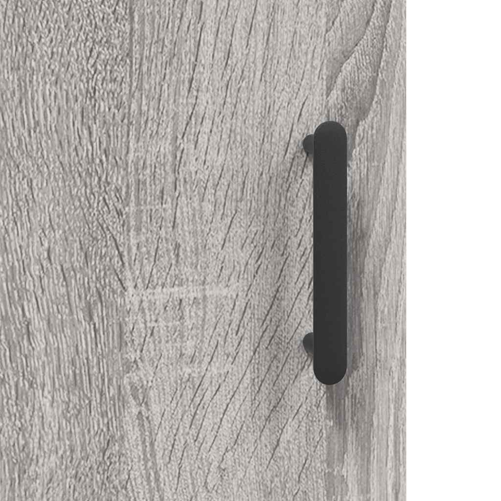 Ντουλάπι Γκρι Sonoma 69,5 x 34 x 180 εκ. Επεξεργασμένο Ξύλο