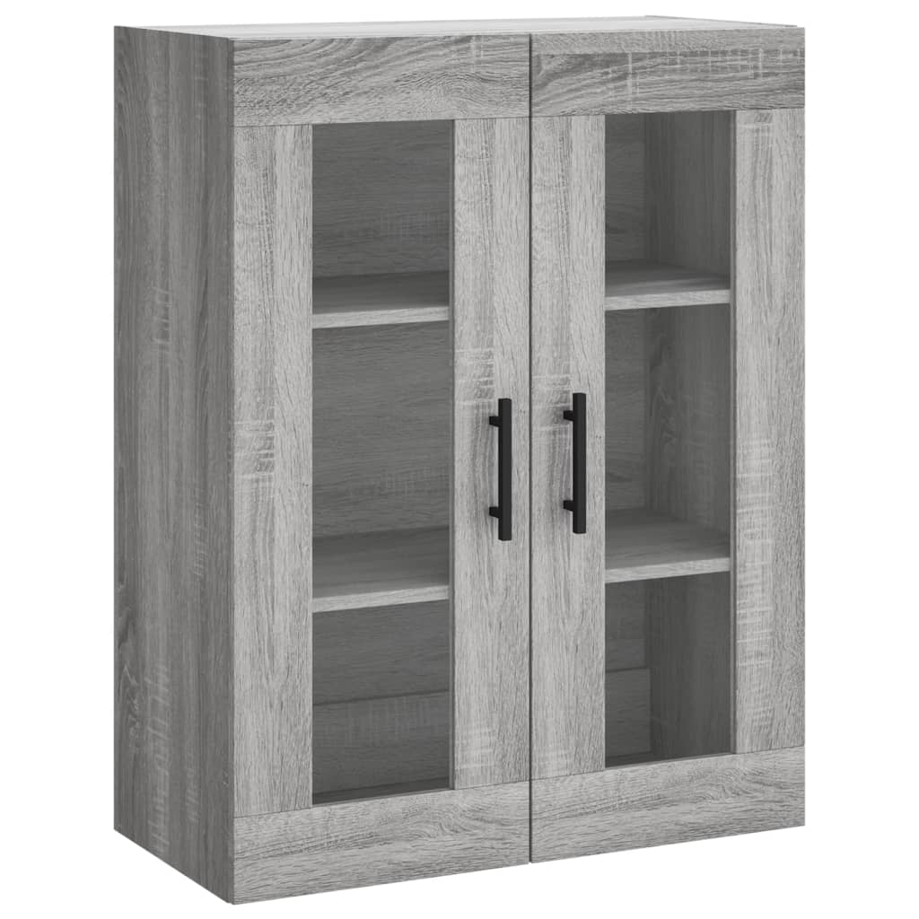 Ντουλάπι Γκρι Sonoma 69,5 x 34 x 180 εκ. Επεξεργασμένο Ξύλο - Pakobazaar
