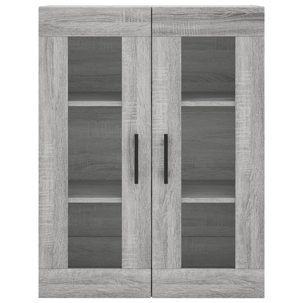 Ντουλάπι Γκρι Sonoma 69,5 x 34 x 180 εκ. Επεξεργασμένο Ξύλο - Pakobazaar