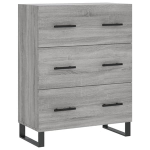 Ντουλάπι Γκρι Sonoma 69,5 x 34 x 180 εκ. Επεξεργασμένο Ξύλο - Pakobazaar