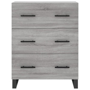 Ντουλάπι Γκρι Sonoma 69,5 x 34 x 180 εκ. Επεξεργασμένο Ξύλο - Pakobazaar