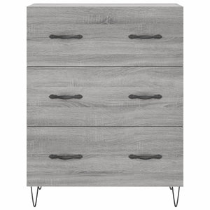 Ντουλάπι Γκρι Sonoma 69,5 x 34 x 180 εκ. Επεξεργασμένο Ξύλο