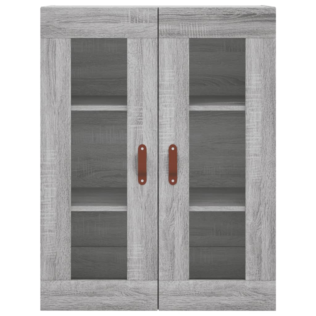 Ντουλάπι Γκρι Sonoma 69,5 x 34 x 180 εκ. Επεξεργασμένο Ξύλο - Pakobazaar