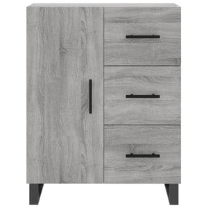 Ντουλάπι Γκρι Sonoma 69,5 x 34 x 180 εκ. Επεξεργασμένο Ξύλο - Pakobazaar