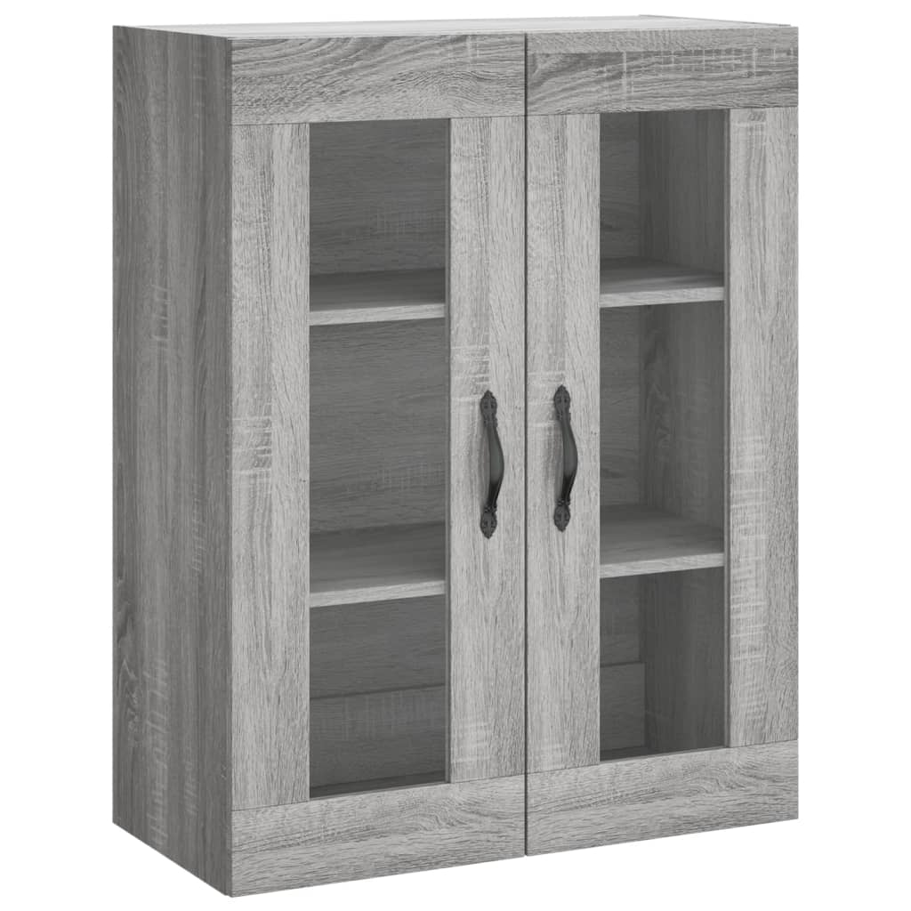 Ντουλάπι Γκρι Sonoma 69,5 x 34 x 180 εκ. Επεξεργασμένο Ξύλο - Pakobazaar