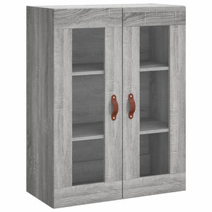 Ντουλάπι Γκρι Sonoma 69,5 x 34 x 180 εκ. Επεξεργασμένο Ξύλο