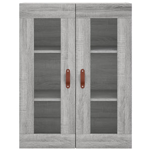Ντουλάπι Γκρι Sonoma 69,5 x 34 x 180 εκ. Επεξεργασμένο Ξύλο