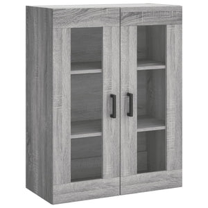 Ντουλάπι Γκρι Sonoma 69,5 x 34 x 180 εκ. Επεξεργασμένο Ξύλο