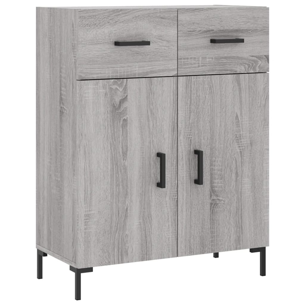 Ντουλάπι Γκρι Sonoma 69,5 x 34 x 180 εκ. Επεξεργασμένο Ξύλο
