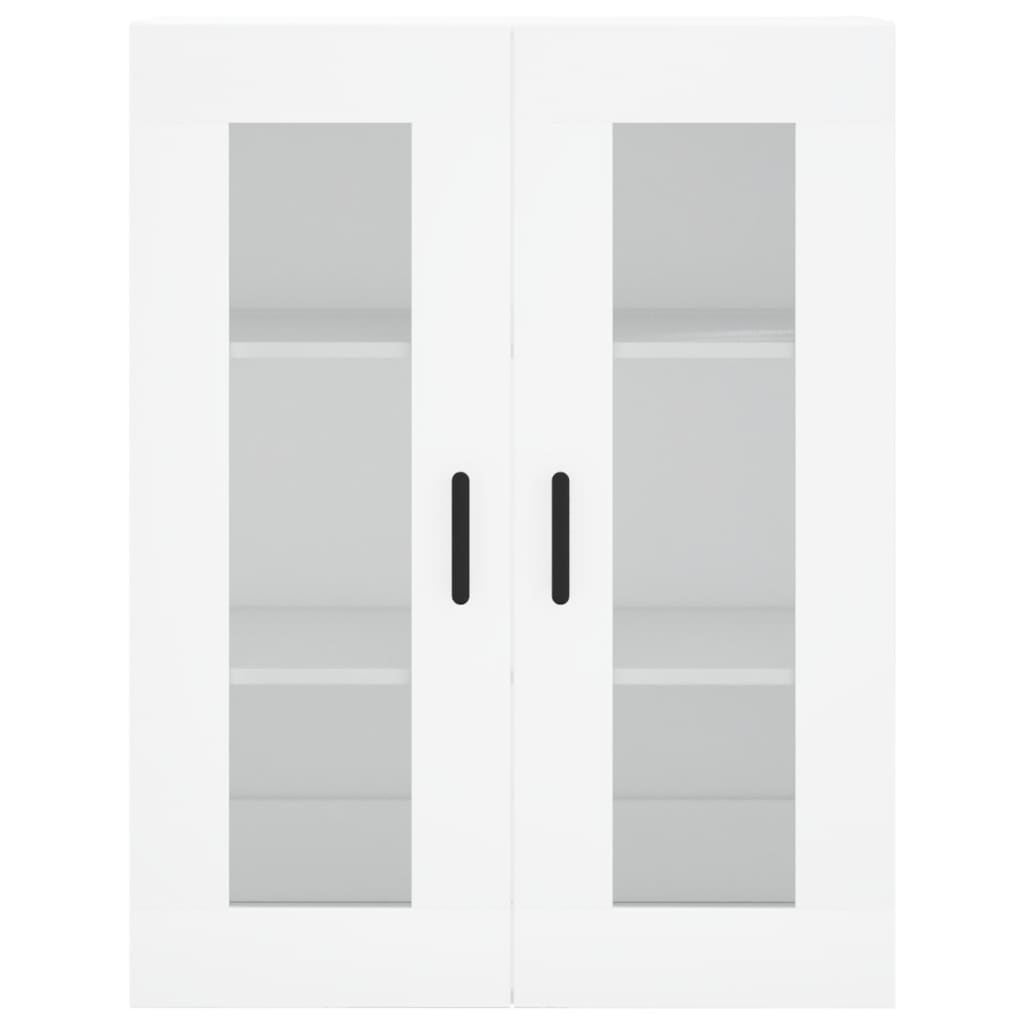 Ντουλάπι Λευκό 69,5x34x180 εκ. από Επεξεργασμένο Ξύλο