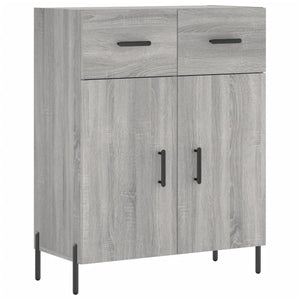 Ντουλάπι Γκρι Sonoma 69,5 x 34 x 180 εκ. Επεξεργασμένο Ξύλο