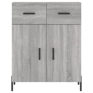 Ντουλάπι Γκρι Sonoma 69,5 x 34 x 180 εκ. Επεξεργασμένο Ξύλο
