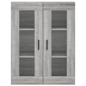 Ντουλάπι Γκρι Sonoma 69,5 x 34 x 180 εκ. Επεξεργασμένο Ξύλο
