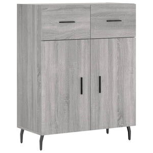 Ντουλάπι Γκρι Sonoma 69,5 x 34 x 180 εκ. Επεξεργασμένο Ξύλο