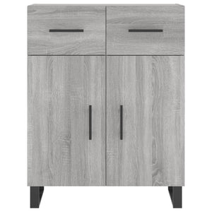 Ντουλάπι Γκρι Sonoma 69,5 x 34 x 180 εκ. Επεξεργασμένο Ξύλο