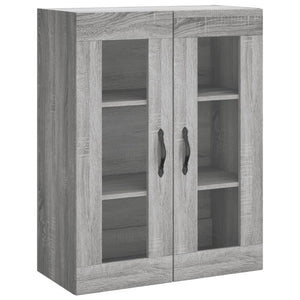 Ντουλάπι Γκρι Sonoma 69,5 x 34 x 180 εκ. Επεξεργασμένο Ξύλο
