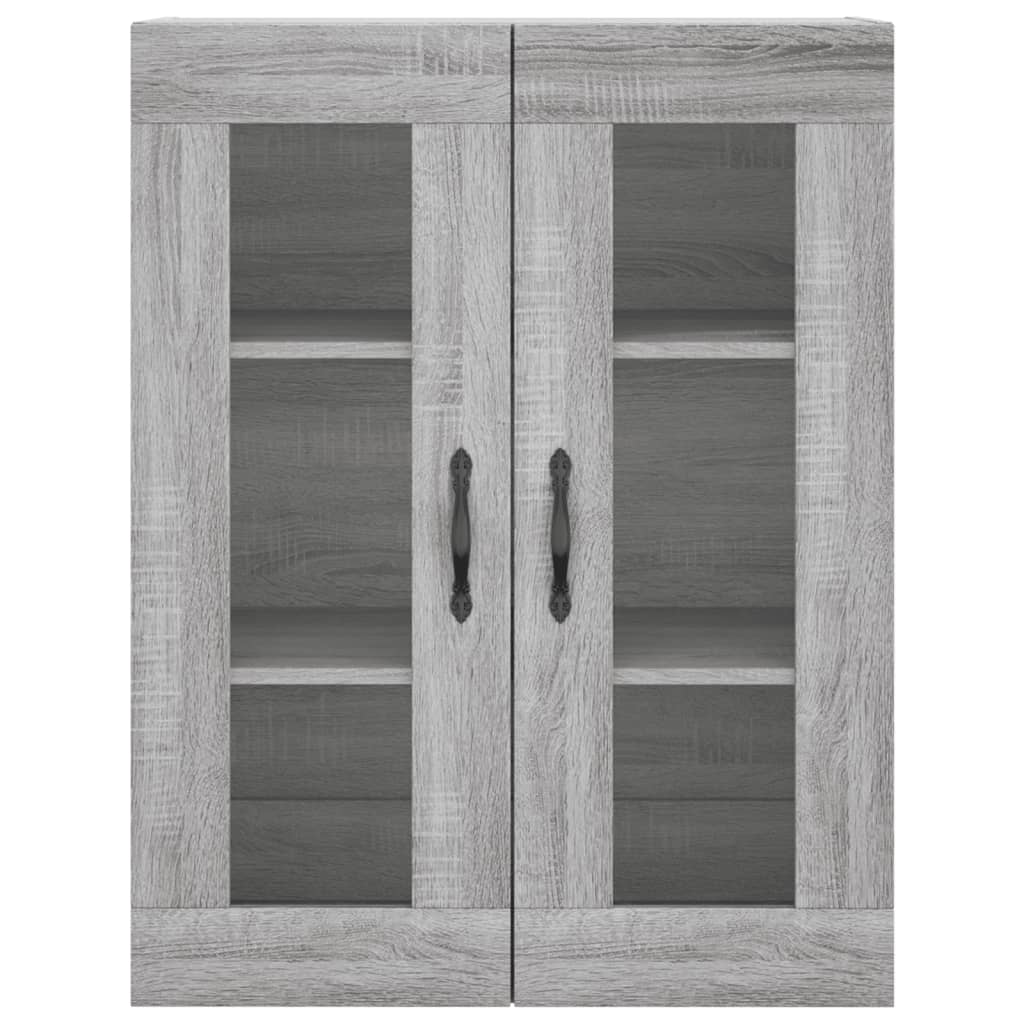 Ντουλάπι Γκρι Sonoma 69,5 x 34 x 180 εκ. Επεξεργασμένο Ξύλο