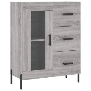 Ντουλάπι Γκρι Sonoma 69,5 x 34 x 180 εκ. Επεξεργασμένο Ξύλο