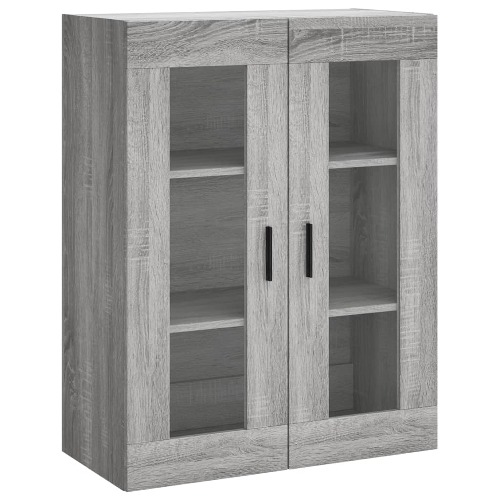 Ντουλάπι Γκρι Sonoma 69,5 x 34 x 180 εκ. Επεξεργασμένο Ξύλο