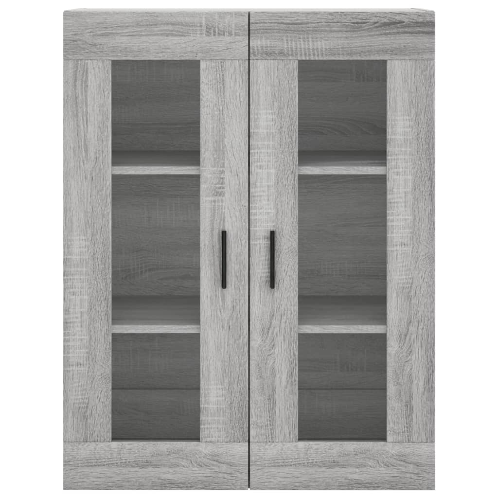 Ντουλάπι Γκρι Sonoma 69,5 x 34 x 180 εκ. Επεξεργασμένο Ξύλο