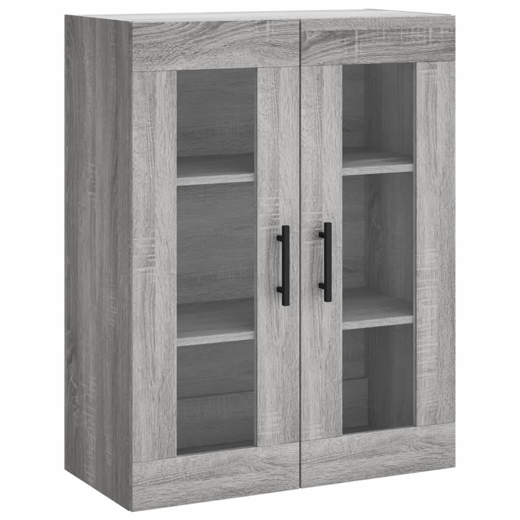 Ντουλάπι Γκρι Sonoma 69,5 x 34 x 180 εκ. Επεξεργασμένο Ξύλο
