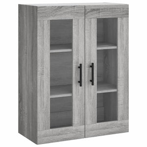 Ντουλάπι Γκρι Sonoma 69,5 x 34 x 180 εκ. Επεξεργασμένο Ξύλο