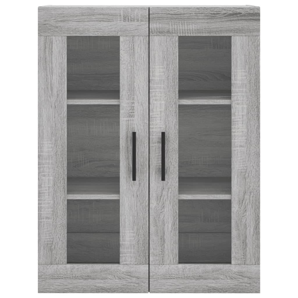 Ντουλάπι Γκρι Sonoma 69,5 x 34 x 180 εκ. Επεξεργασμένο Ξύλο