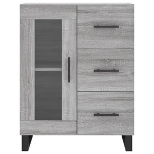 Ντουλάπι Γκρι Sonoma 69,5 x 34 x 180 εκ. Επεξεργασμένο Ξύλο