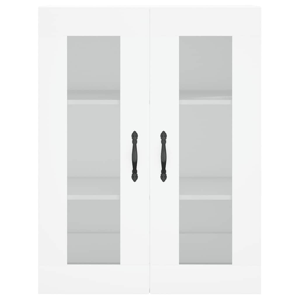 Ντουλάπι Λευκό 69,5x34x180 εκ. από Επεξεργασμένο Ξύλο