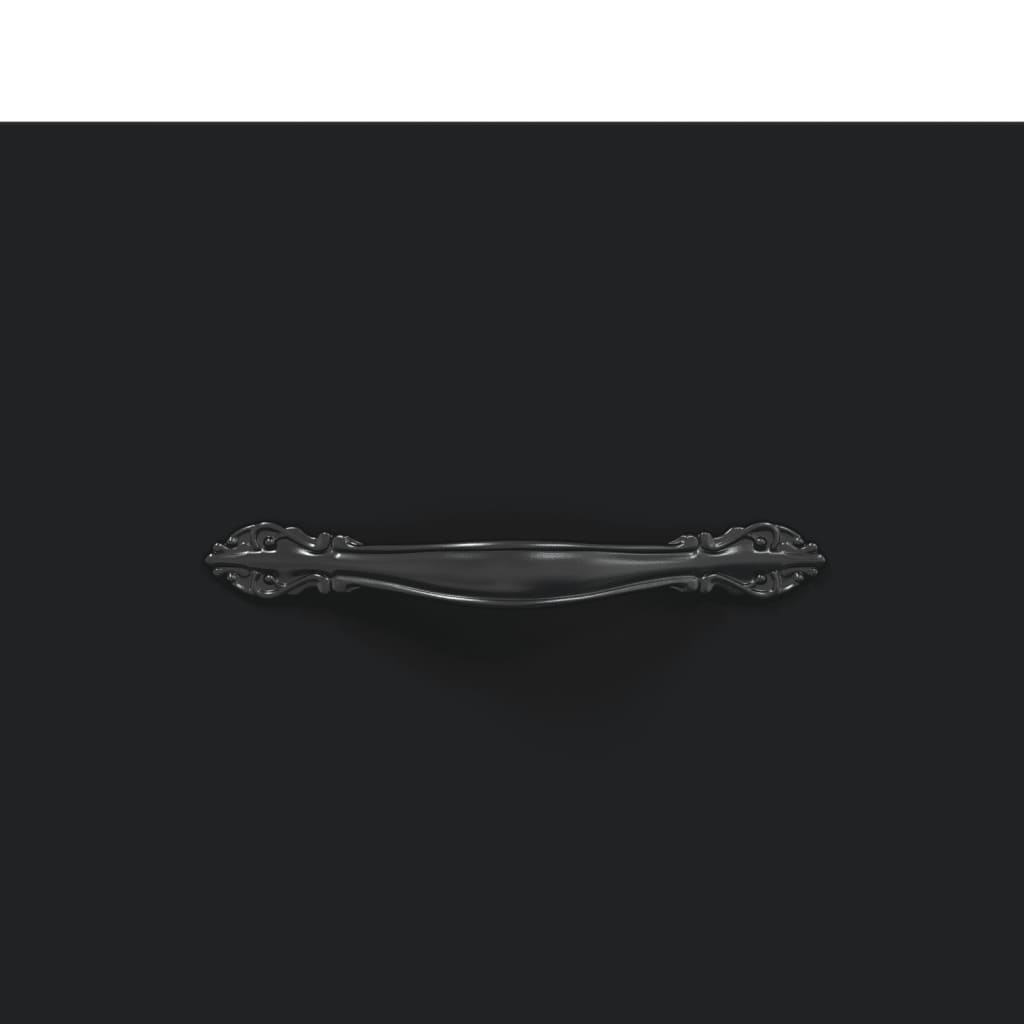 Ντουλάπι Μαύρο 69,5x34x180 εκ. από Επεξεργασμένο Ξύλο